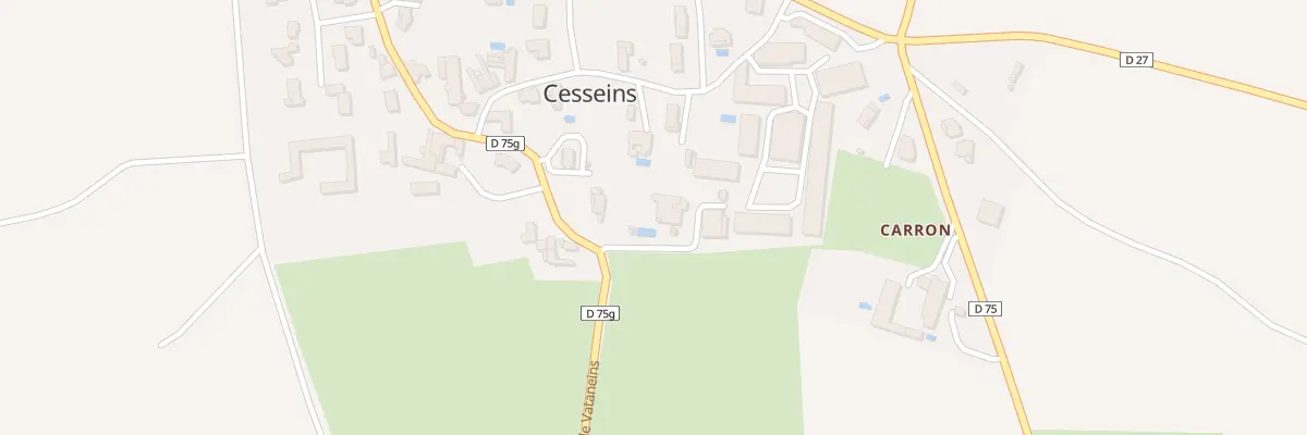 Plan du 5298 Cesseins Village à Francheleins