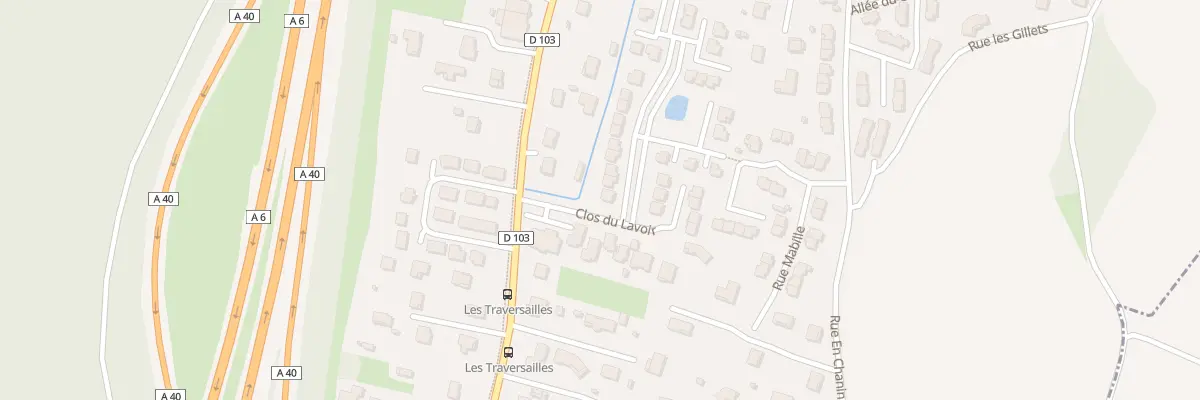 Plan du 1169A Rue Vrémontoise à Mâcon