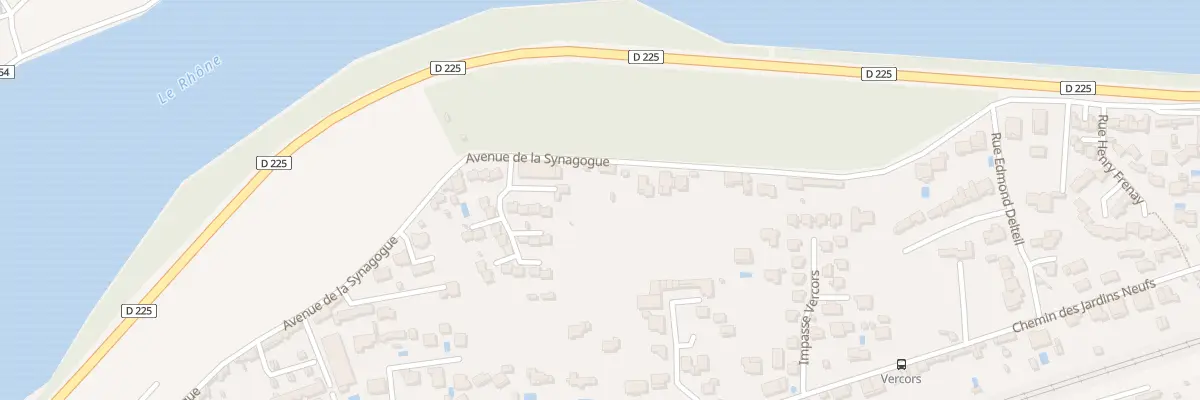 Plan du 102 Av de la Synagogue à Avignon