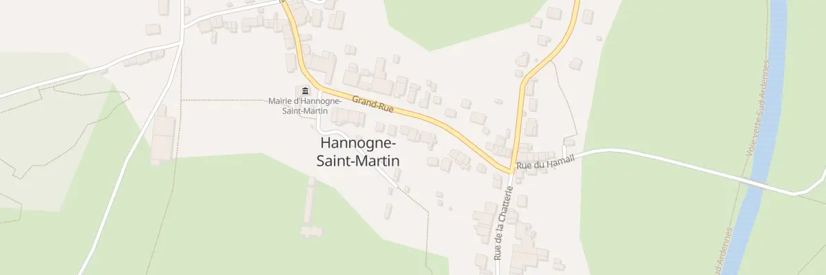 Plan du 28 Gr Grand Rue à Hannogne-Saint-Martin