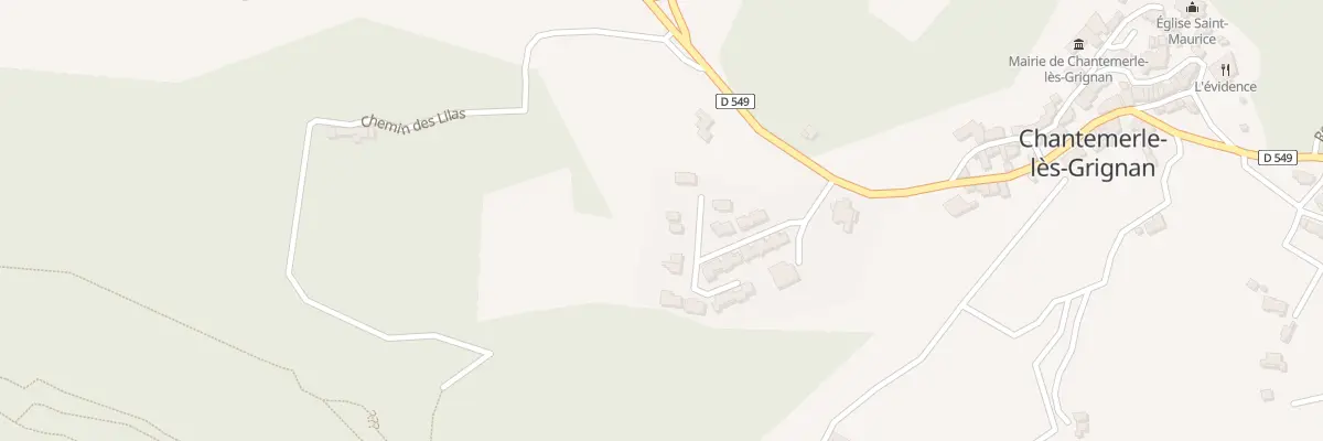Plan du 21 Rue du Hameau à Chantemerle-lès-Grignan