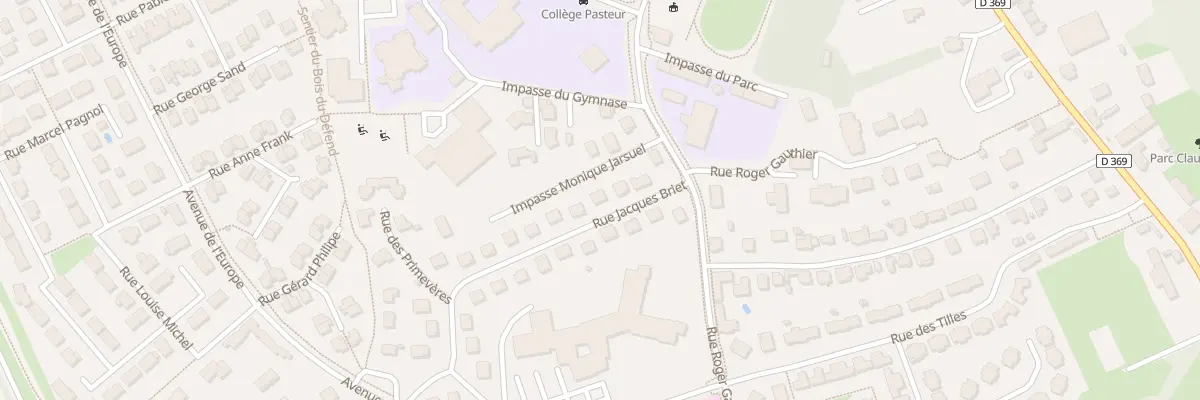 Plan du 8 Rue Jacques Briet à Saint-Rémy