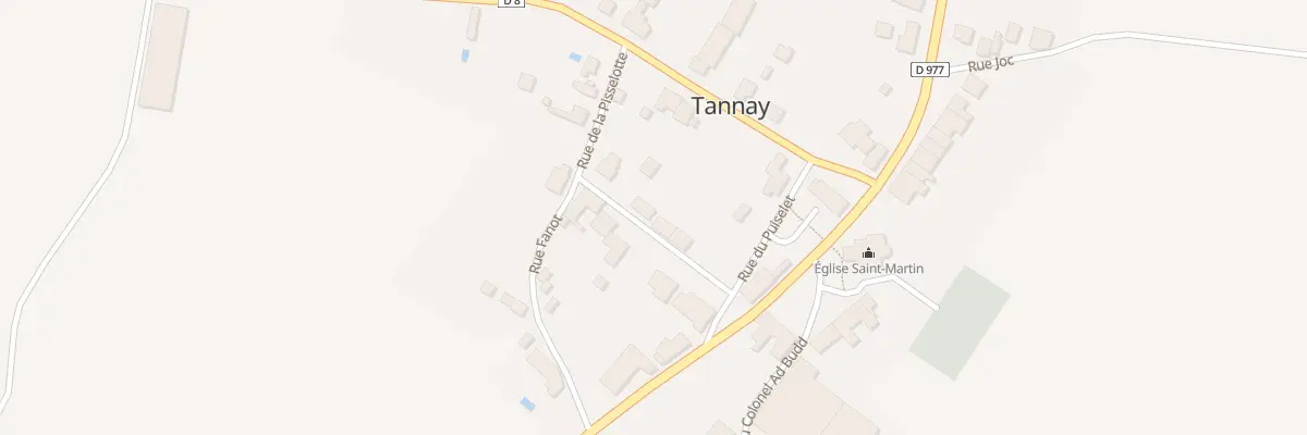 Plan du 5 Rue Claude Warsmann à Tannay-le-Mont-Dieu