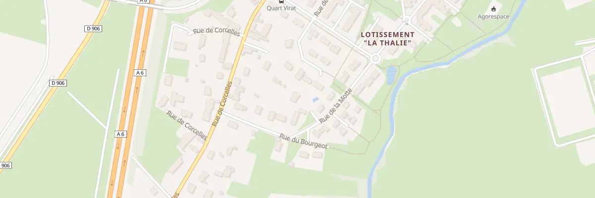 Plan du 4 Rue de la Motte à Champforgeuil