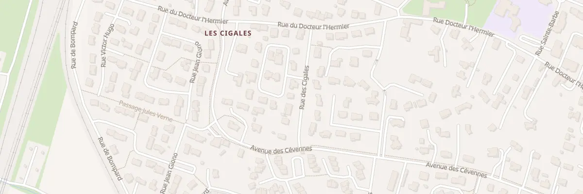 Plan du 8 Lot Les Cigales à Livron-sur-Drôme