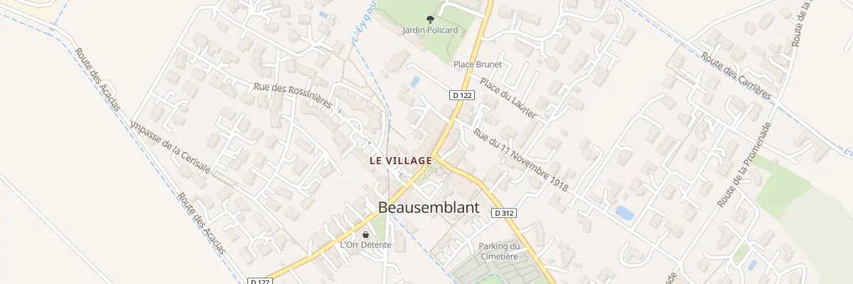 Plan du 473 Rte Barthélémy de Laffemas à Beausemblant