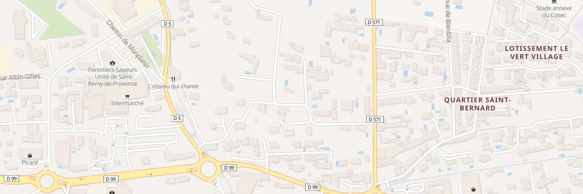 Plan du 9032 Av Albert Schweitzer à Saint-Rémy-de-Provence