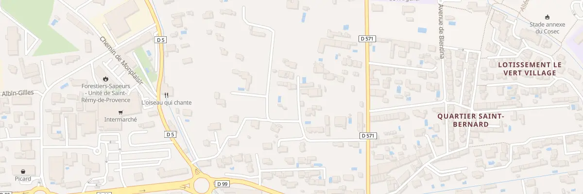 Plan du 9028 Av Albert Schweitzer à Saint-Rémy-de-Provence