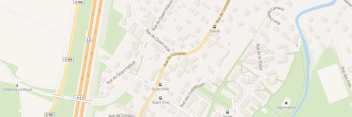 Plan du 37 Rue de Corcelles à Champforgeuil