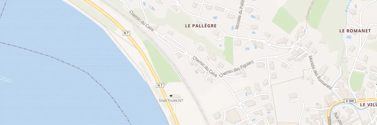 Plan du 5168 Le Caire à Ponsas