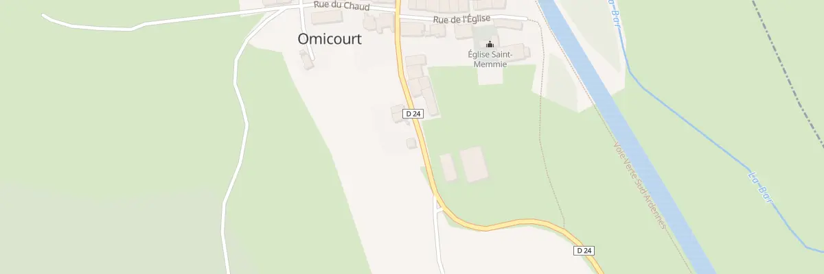 Plan du 4 Rue de Boucan à Omicourt