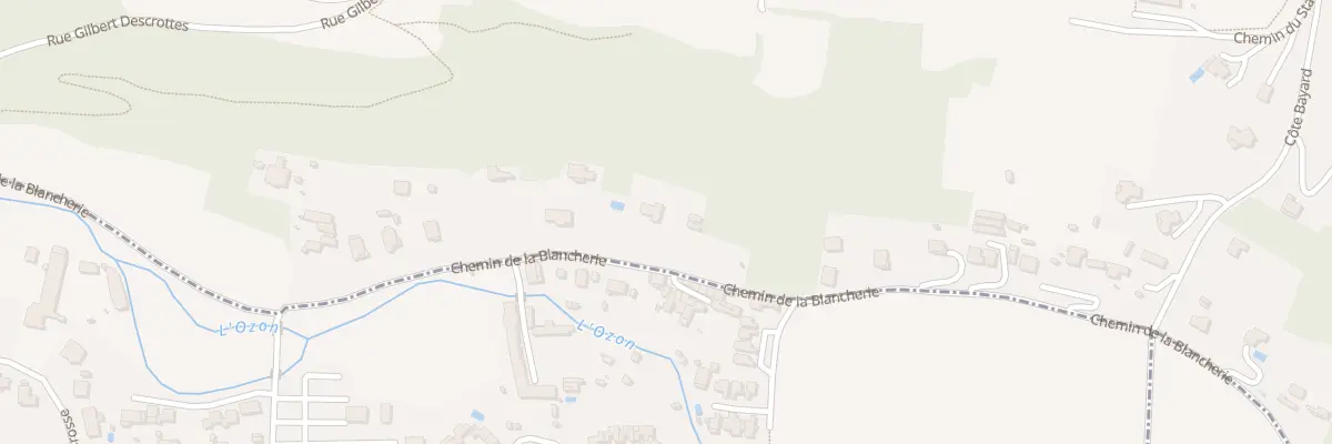 Plan du 723 Che de la Blancherie à Solaize