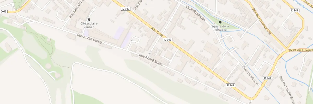 Plan du 6 Rue Estivant à Givet