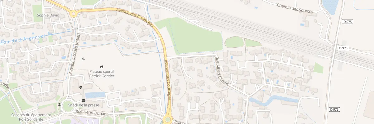 Plan du 66 Rue Albert Camus à Orange