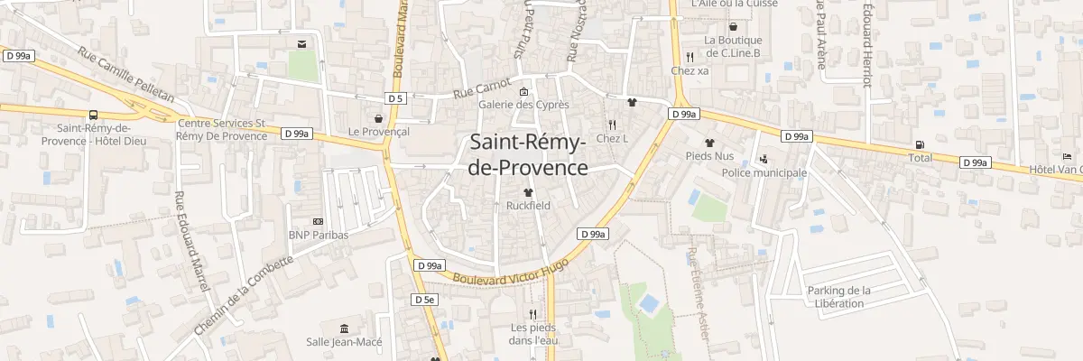 Plan du 32 Rue Lafayette à Saint-Rémy-de-Provence