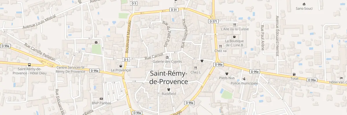 Plan du 4 Av de la Résistance à Saint-Rémy-de-Provence