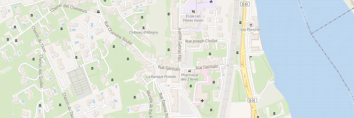 Plan du 58 Av Gabriel Péri à Albigny-sur-Saône