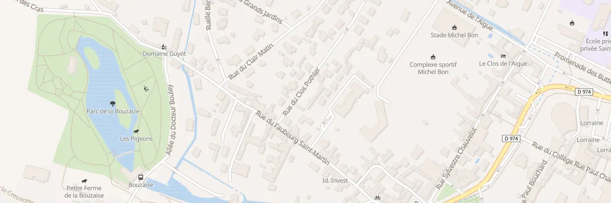 Plan du 4 Rue du Clos Pothier à Beaune