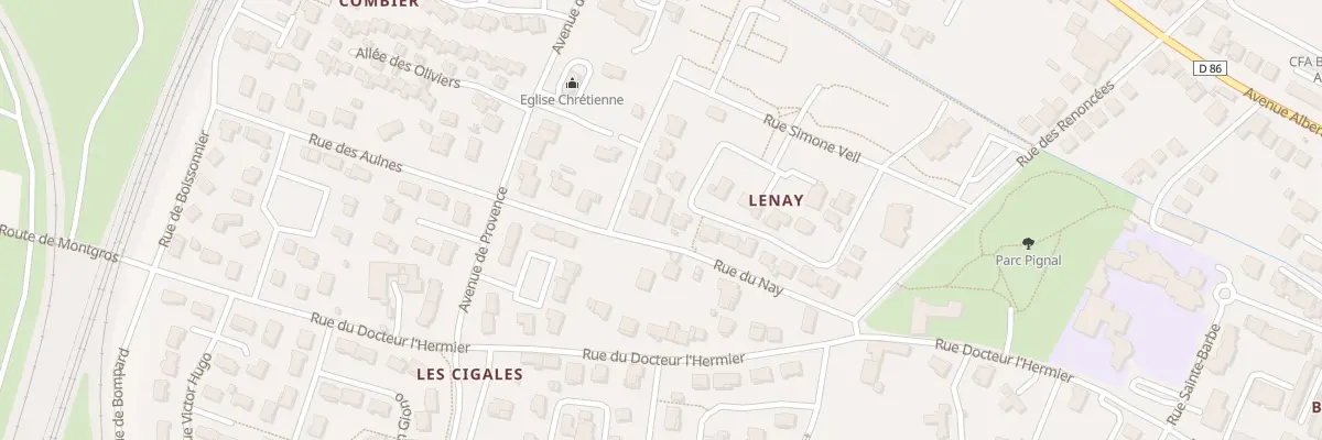 Plan du 23 Rue annette courtial à Livron-sur-Drôme