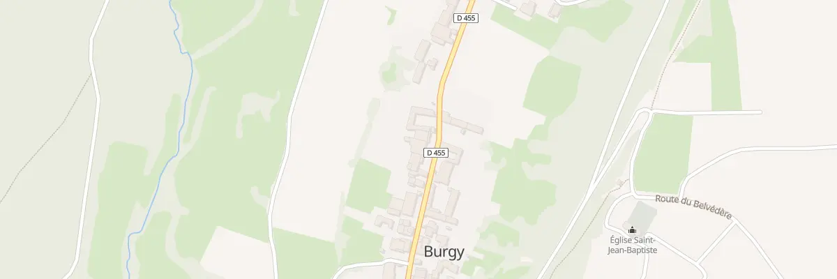 Plan du 5020 Burgy à Burgy