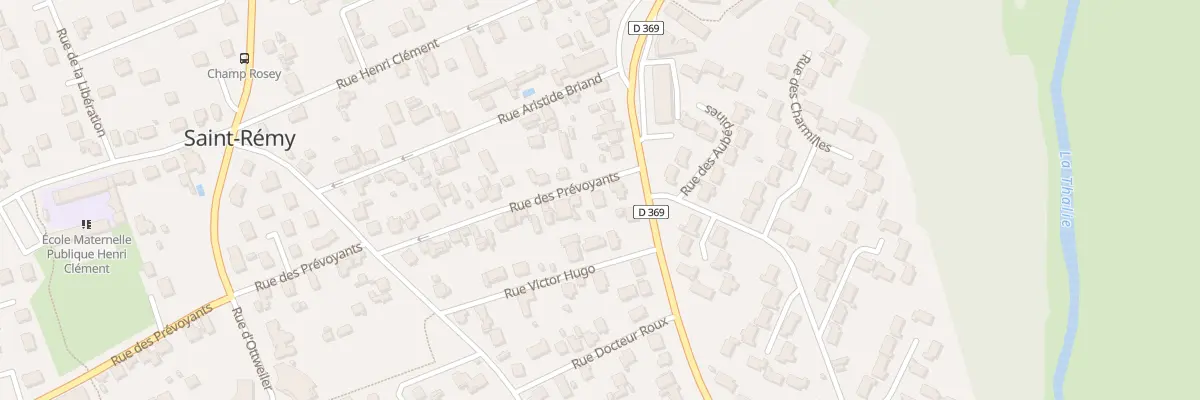 Plan du 3 Rue des Prévoyants à Saint-Rémy