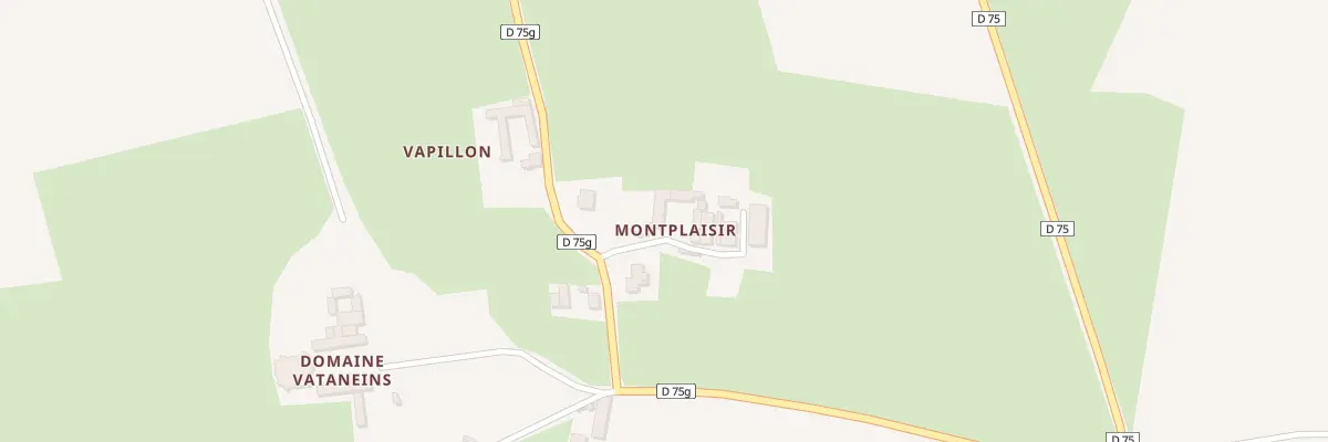 Plan du 755 Rte de Vataneins à Francheleins