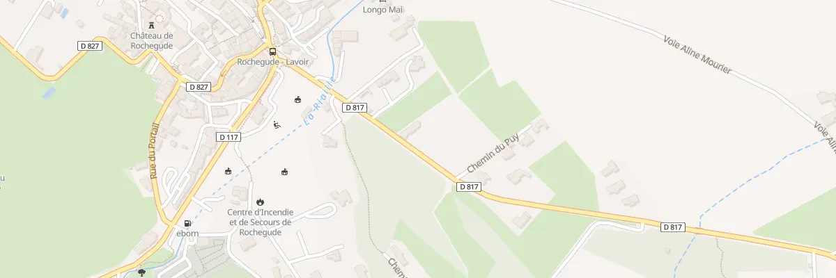 Plan du 5189 Le Puy à Rochegude