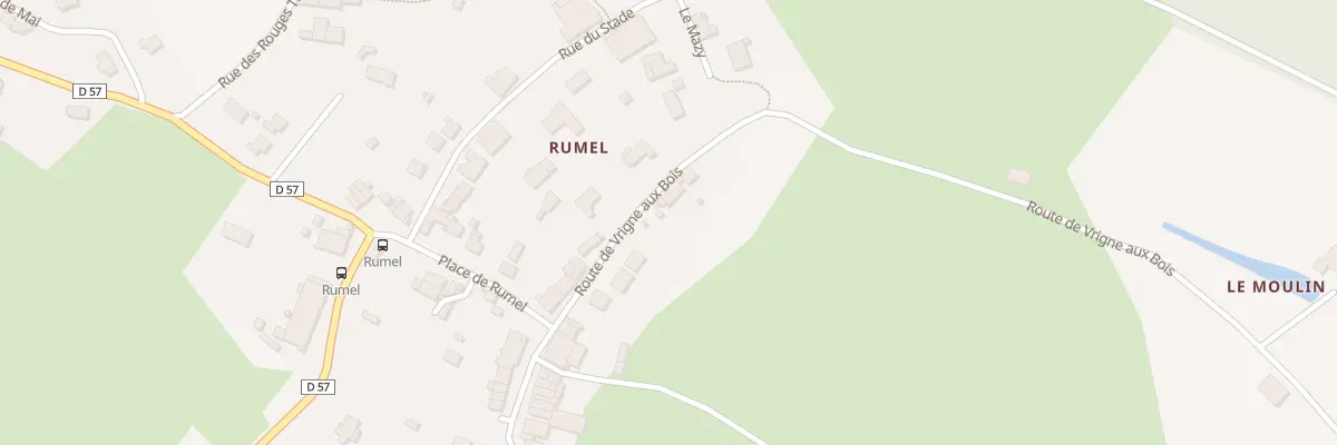 Plan du 1 Rte de Vrigne aux Bois à Issancourt-et-Rumel