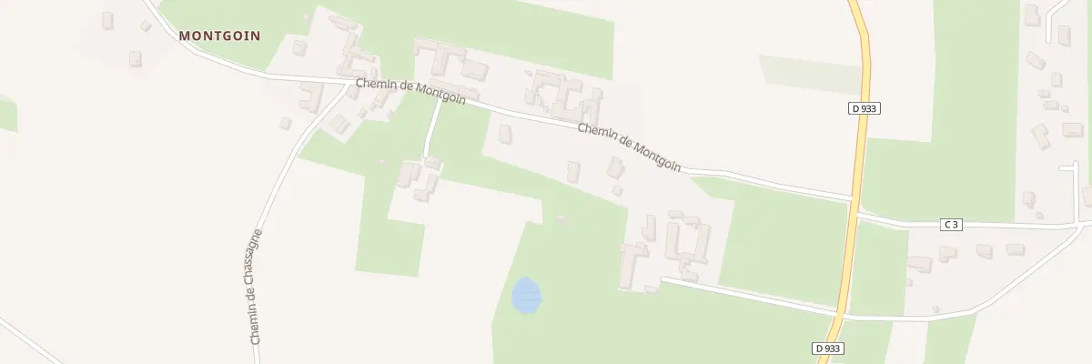 Plan du 5163 Montgoin à Garnerans