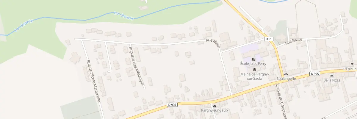Plan du 3 Rue Melin à Pargny-sur-Saulx