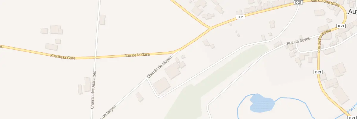 Plan du 7 Rue de la Gare à Autry