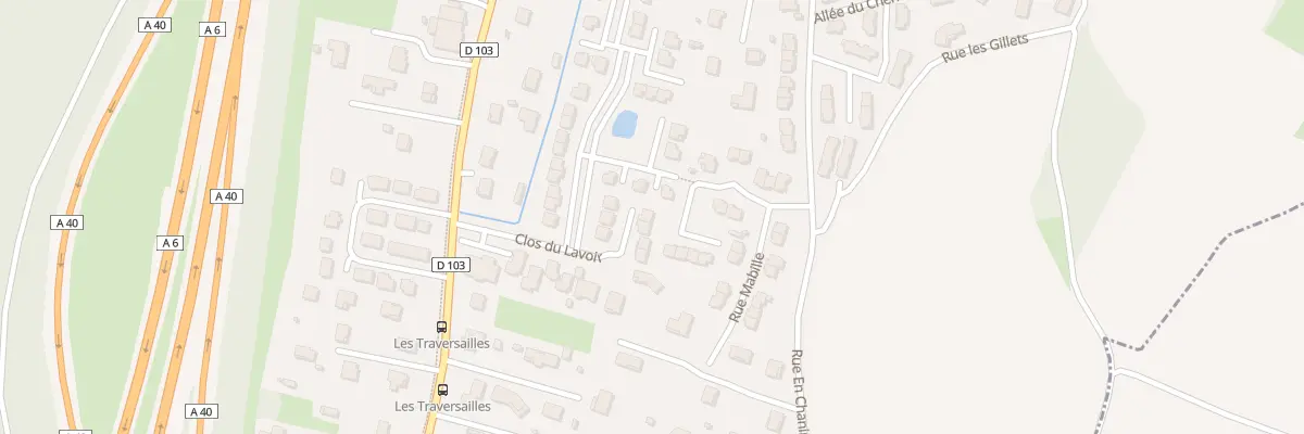 Plan du 1169 Rue Vrémontoise à Mâcon