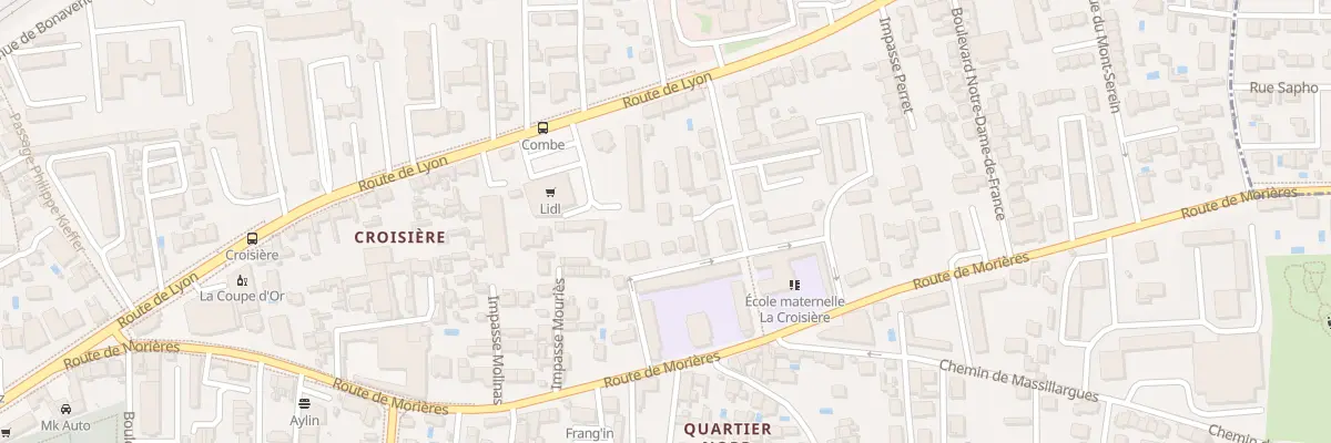 Plan du 11B Rue Esprit Requiem à Avignon