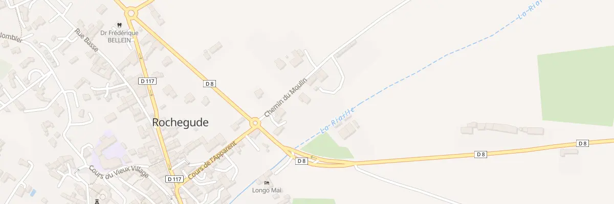 Plan du 76 Che du Moulin à Rochegude
