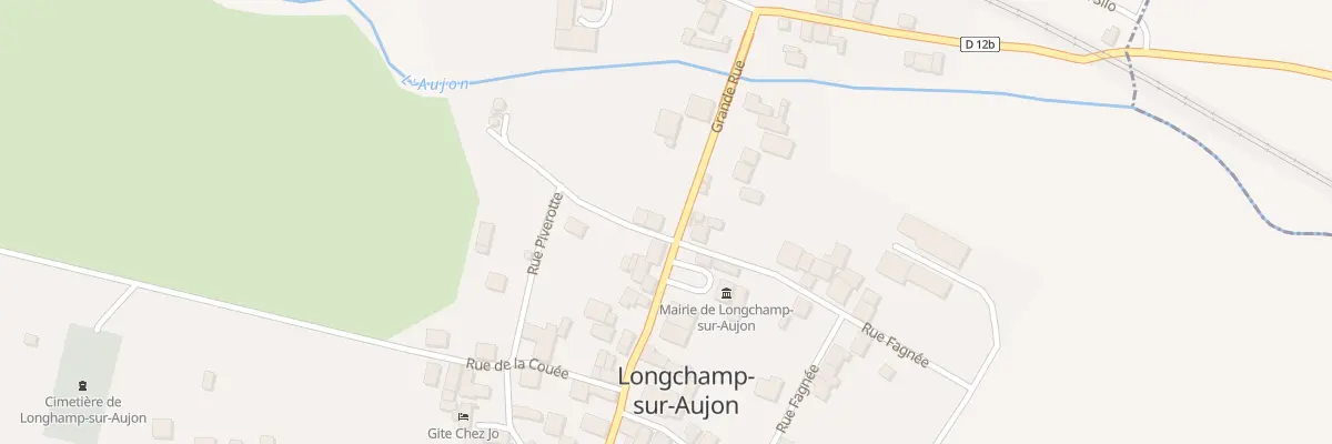 Plan du 27 Grande Rue à Longchamp-sur-Aujon