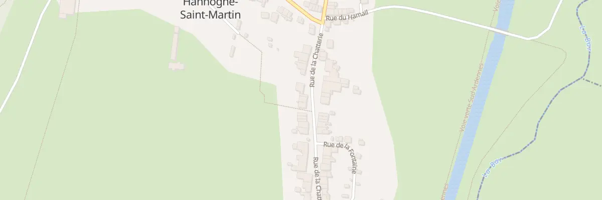 Plan du 24 Rue de la Chatterie à Hannogne-Saint-Martin