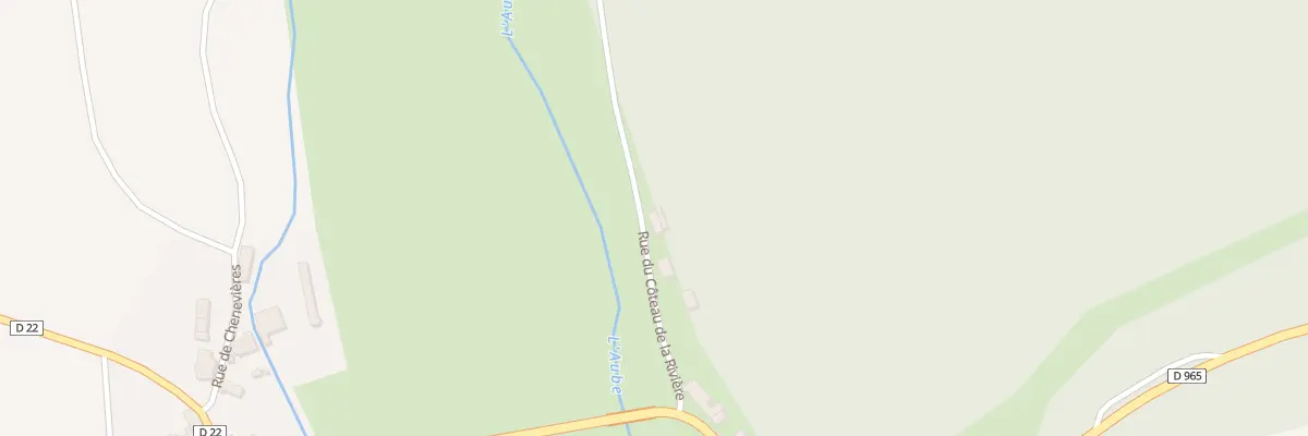 Plan du 6 Rue du Coteau de Riviere à Boudreville