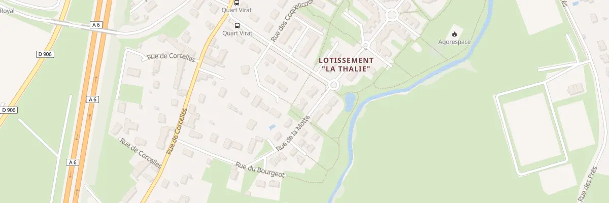 Plan du 12 Rue de la Motte à Champforgeuil