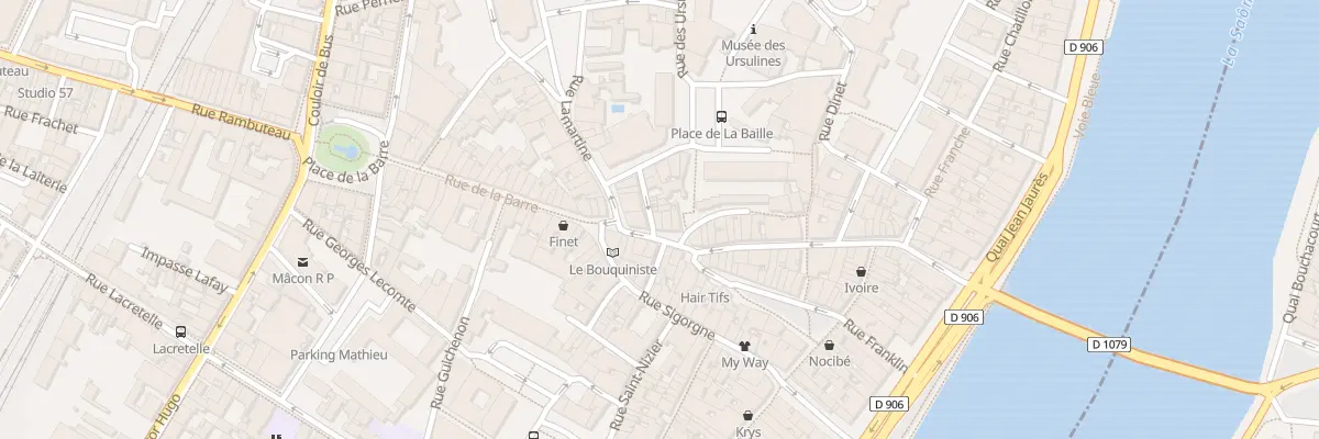 Plan du 66 Rue Philibert Laguiche à Mâcon