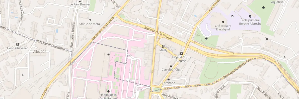 Plan du 27 Rue Coste à Caluire-et-Cuire
