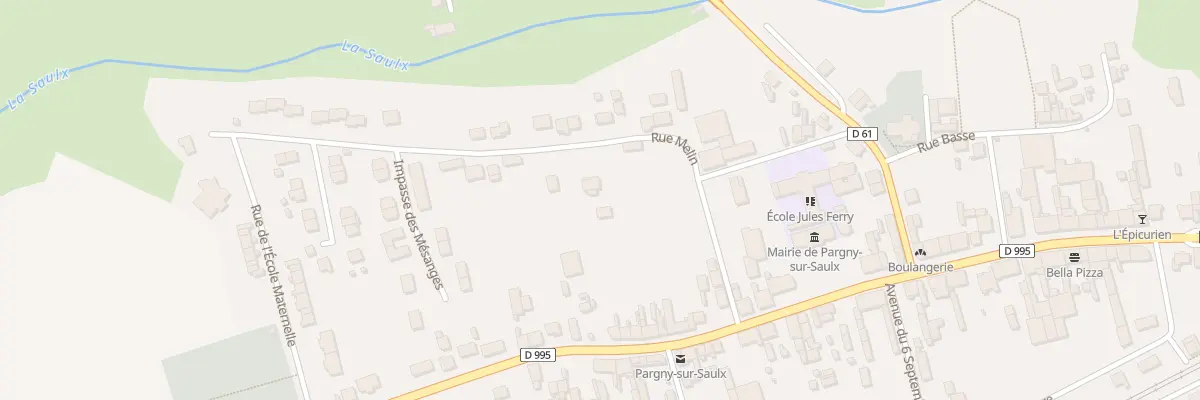 Plan du 1T Rue Melin à Pargny-sur-Saulx