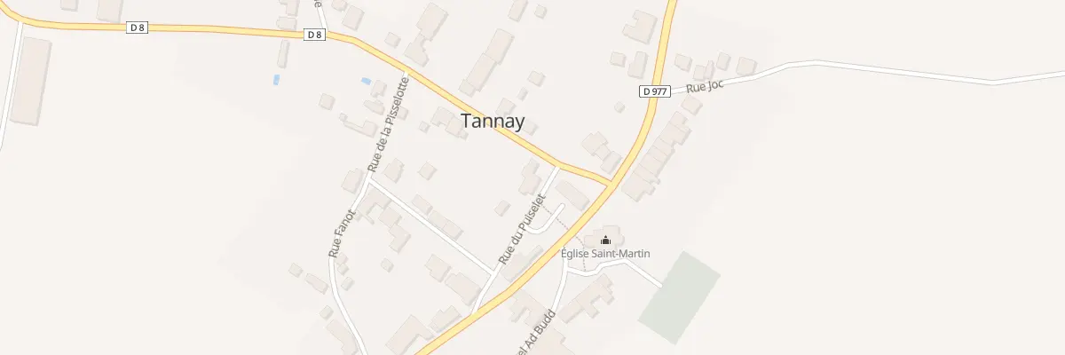 Plan du 1 Rue du Puiselet à Tannay-le-Mont-Dieu