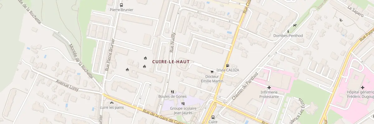 Plan du 73 Rue Coste à Caluire-et-Cuire
