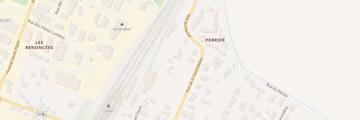 Plan du 8A Rue alfred favot à Livron-sur-Drôme