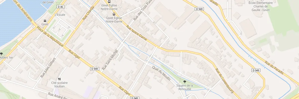 Plan du 35 Rue Estivant à Givet