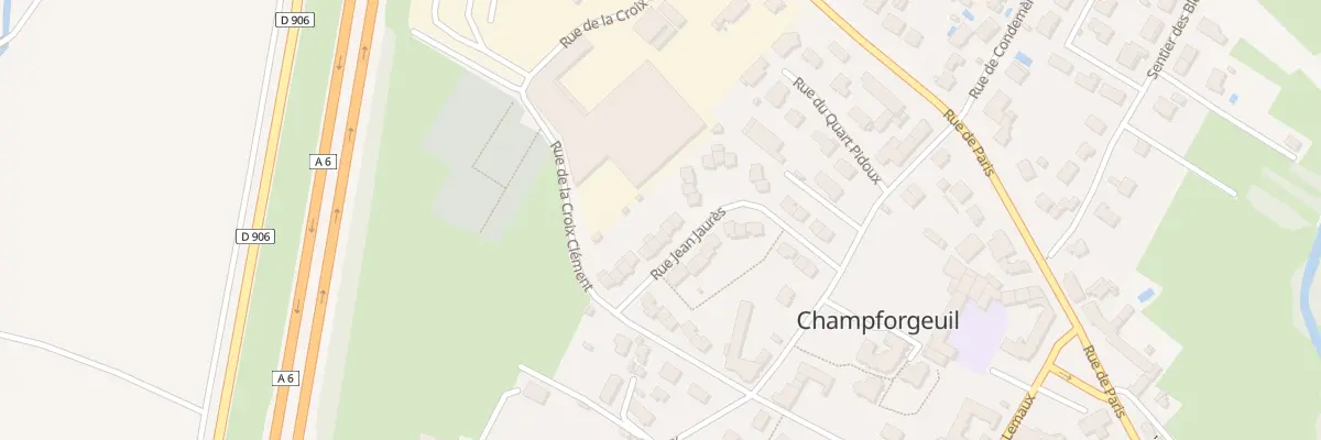 Plan du 28 Rue Jean Jaurès à Champforgeuil