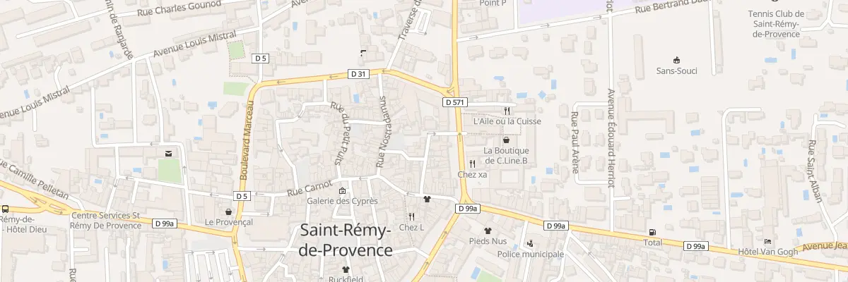Plan du 9 Rue Michelet à Saint-Rémy-de-Provence