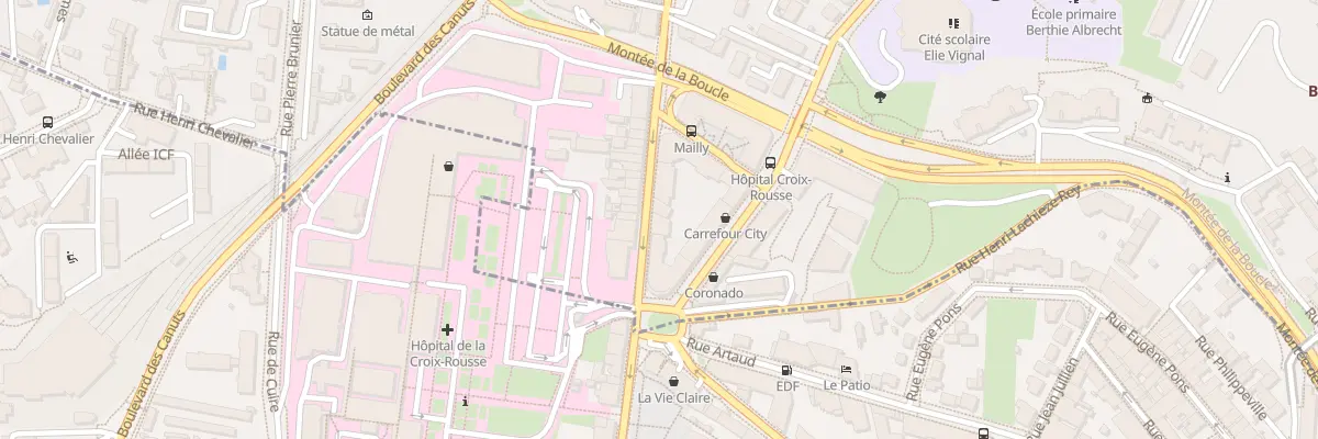 Plan du 10A Rue Coste à Caluire-et-Cuire