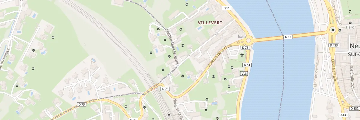 Plan du 22 Rue Lefèbvre à Albigny-sur-Saône