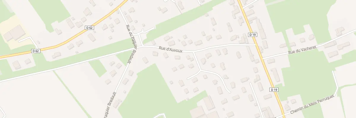 Plan du 13 Rue d’Auvoux à Demigny